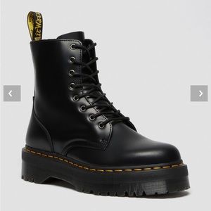 Dr. Martens Jadon Black Boots Platform